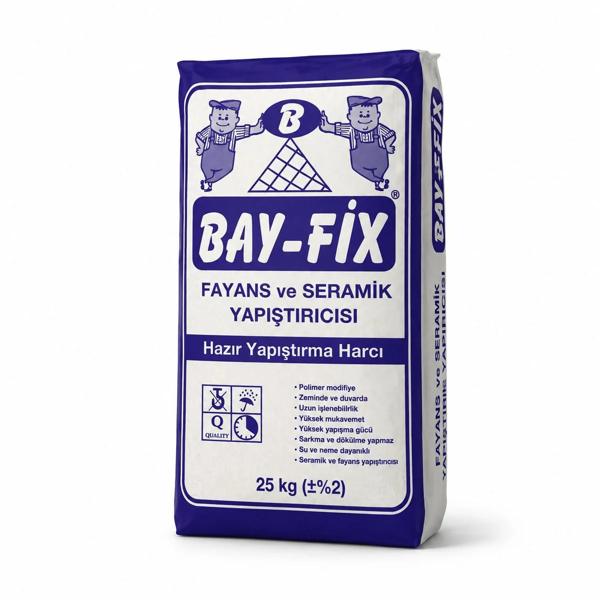 Bay-Fix Ceramic and Tile Adhesive 25 kg product package