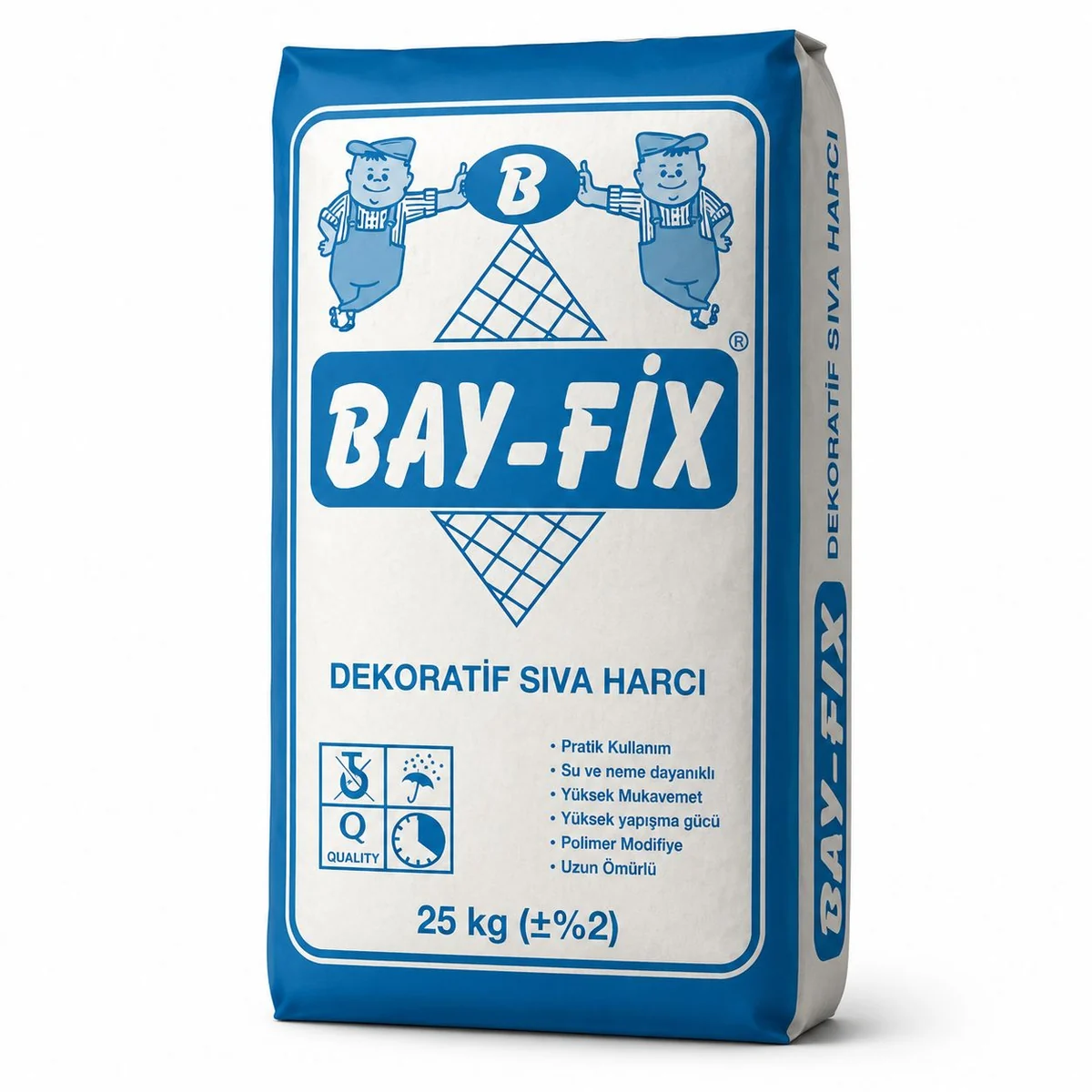 Bay-Fix Decorative Plaster Mortar 25 kg product package