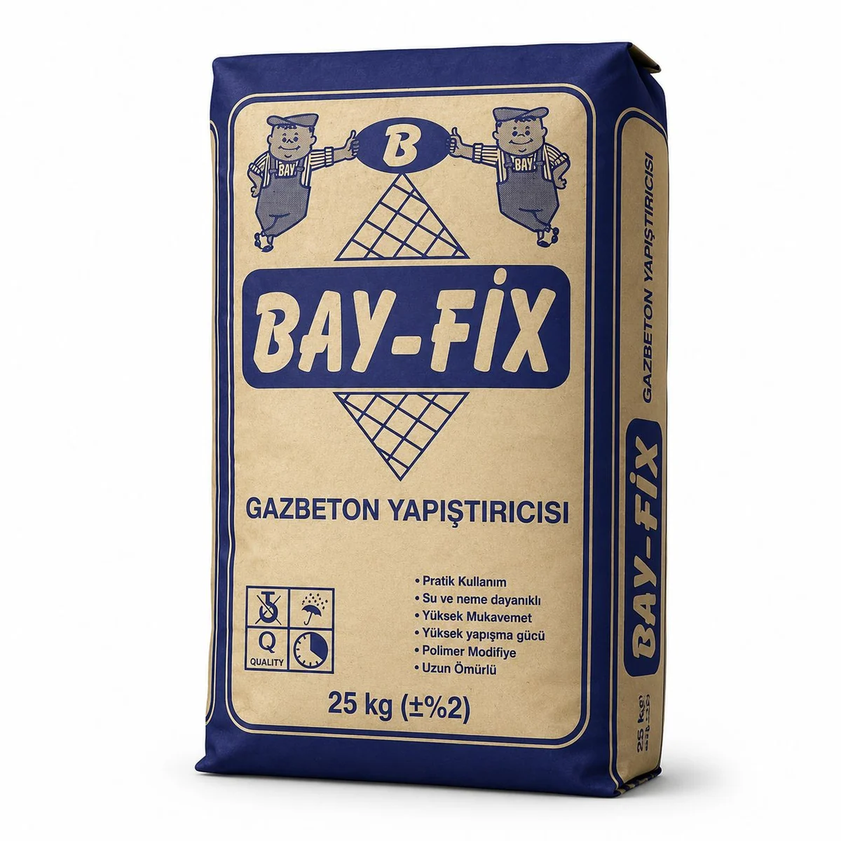 Bay-Fix Gazbeton Yapıştırıcısı 25 kg ürün ambalajı